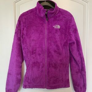 Northface women’s fleece zip up jacket